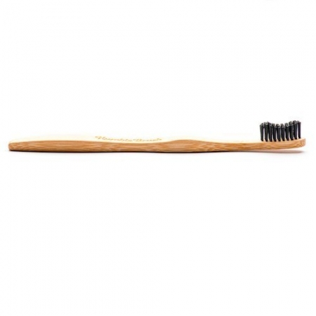 HUMBLE BRUSH Szczoteczka bambusowa SOFT czarna 19cm